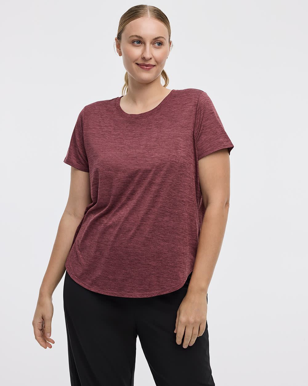 Short-Sleeve Crew-Neck Tee - DRY-LUX (R) Hyba Essentials - Image 23