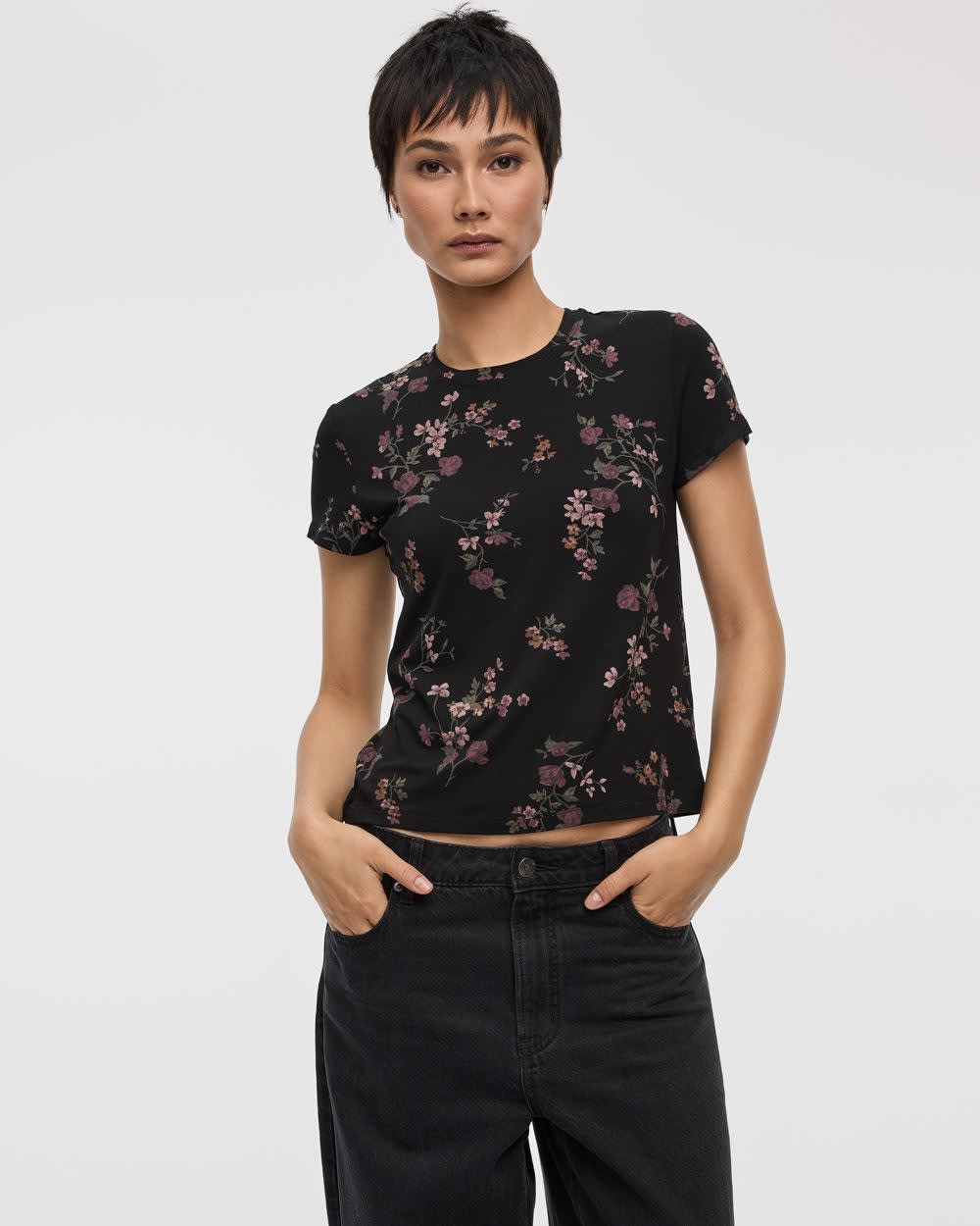 Short-Sleeve Crew-Neck Tee - R Essentials - Image 9