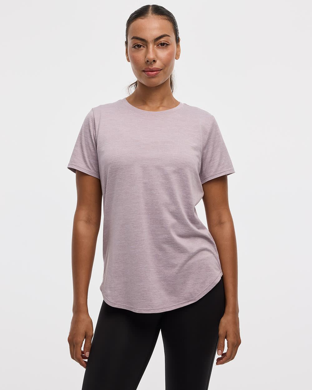 Short-Sleeve Crew-Neck Tee - DRY-LUX (R) Hyba Essentials - Image 9