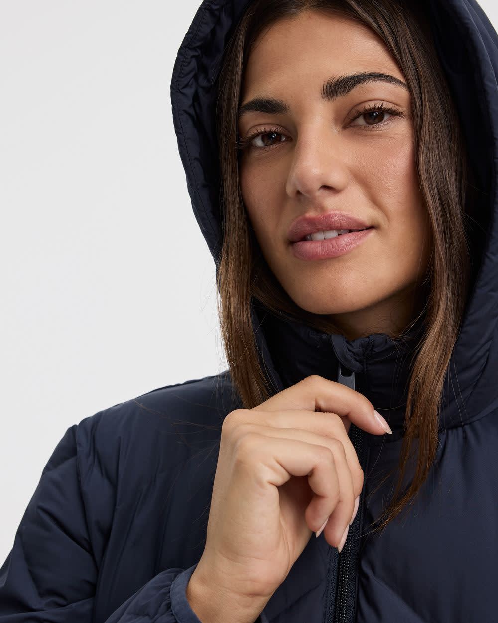 Long Hooded Puffer Jacket - Image 20
