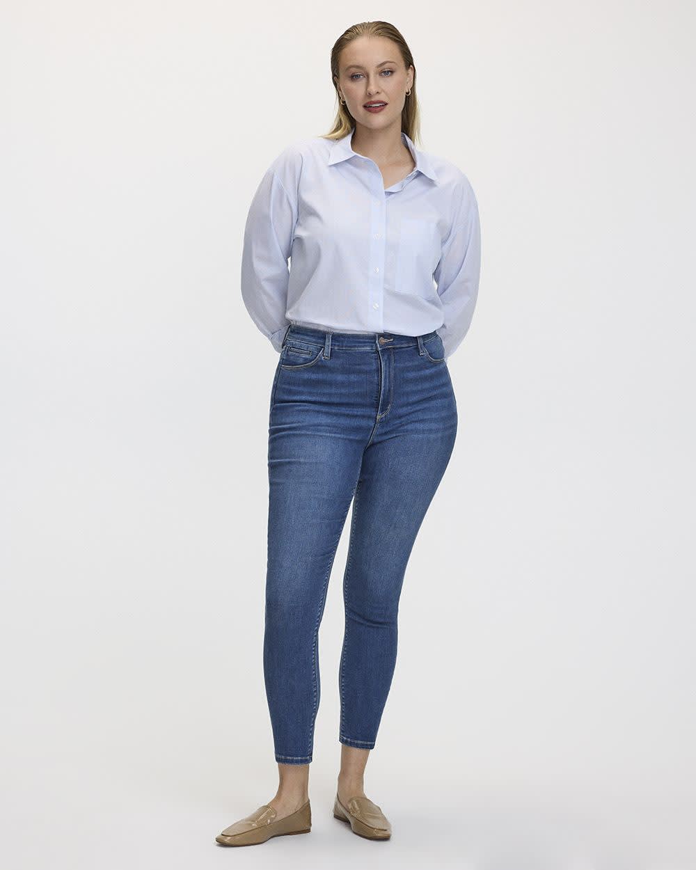Skinny-Leg High-Rise Jean - The Signature (R) - Curvy Fit - Image 7