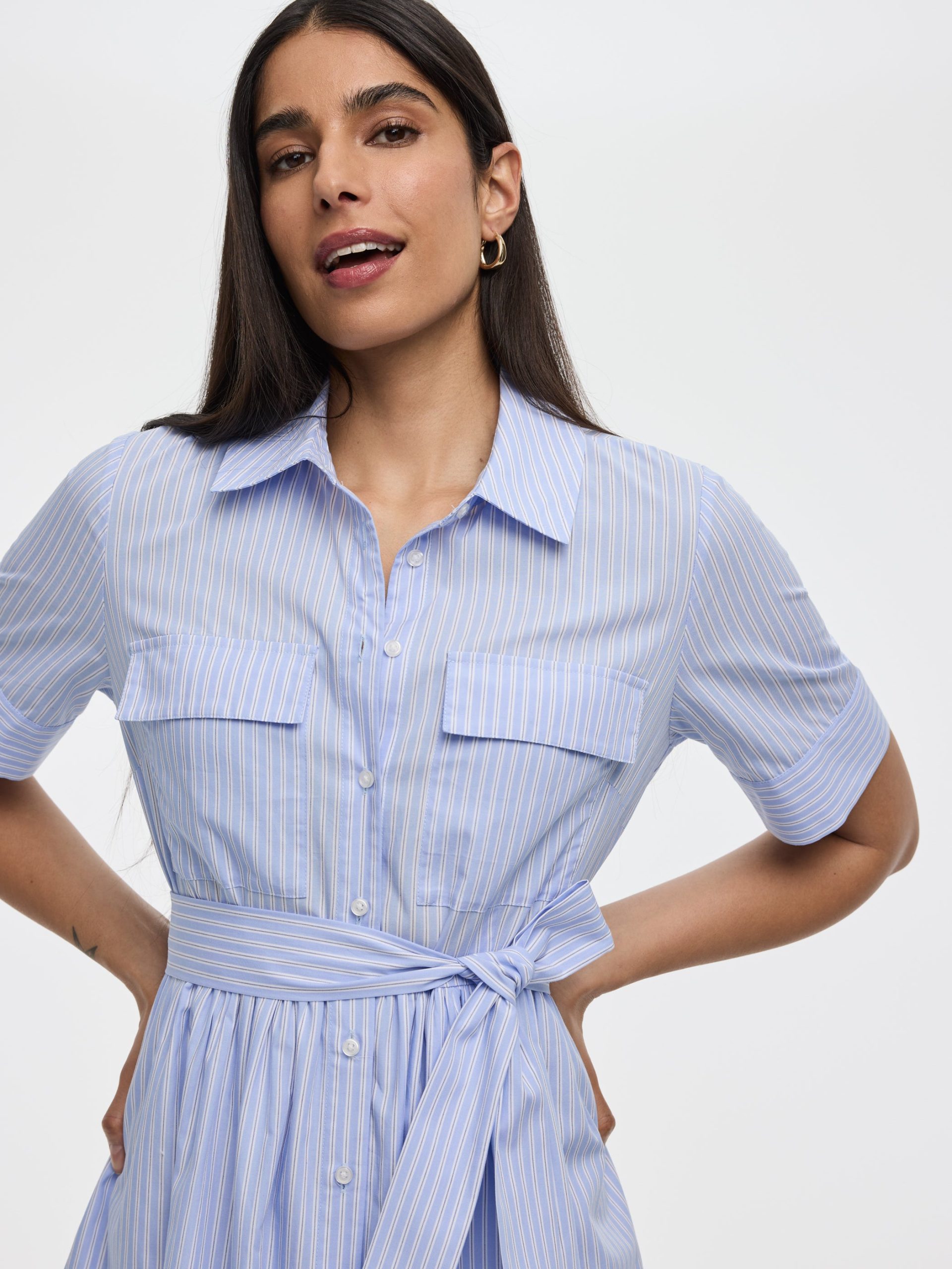 Midi Shirt Dress - Image 2