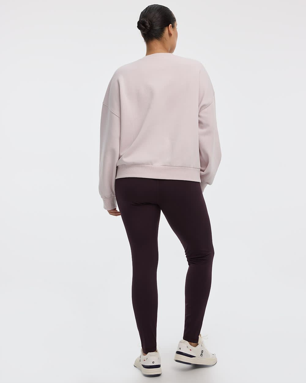 Fleece Embossed Sweatshirt - Hyba - Image 7