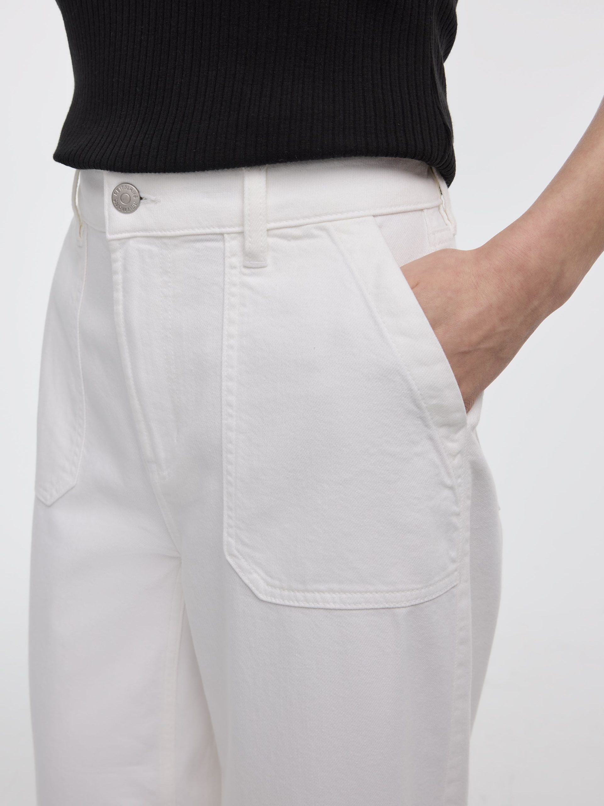 Flowy Wide-Leg High-Rise Cropped Jean - Image 3