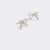 Small Delicate Bow Earrings