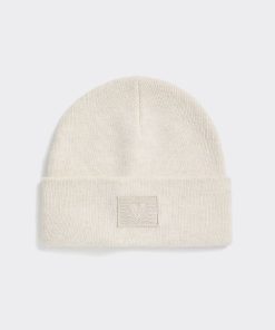 Fold-Over Beanie with Embroidered Patch