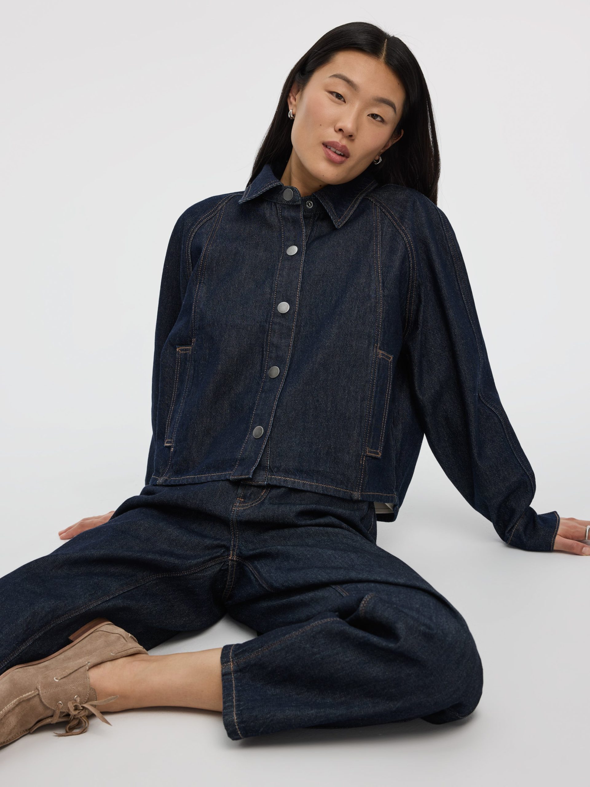 Denim Shacket - Image 3