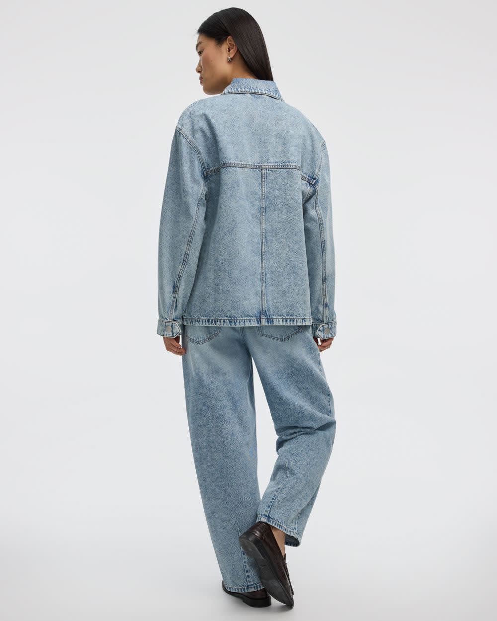 Denim Shacket - Image 2