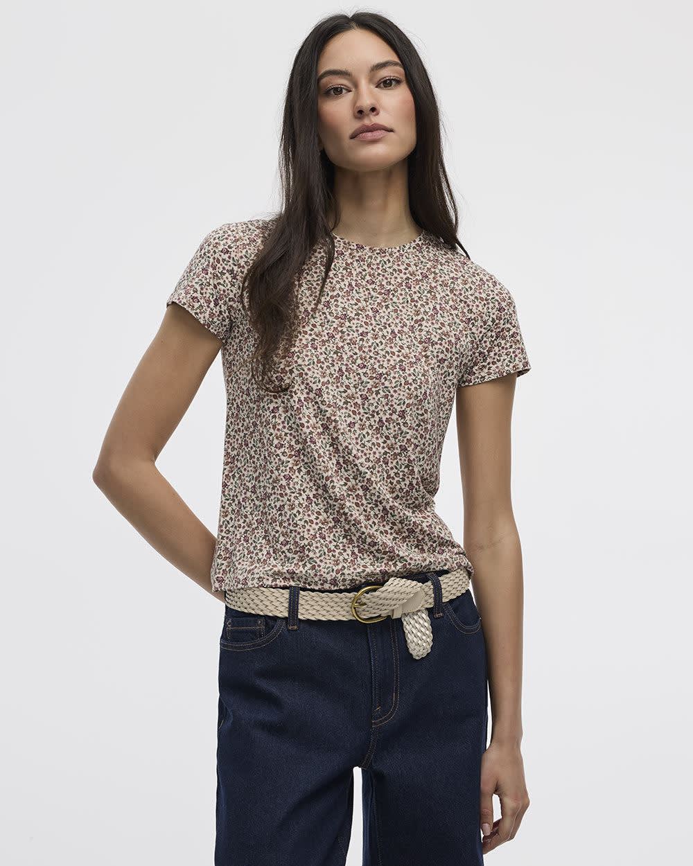 Short-Sleeve Crew-Neck Tee - R Essentials - Image 7