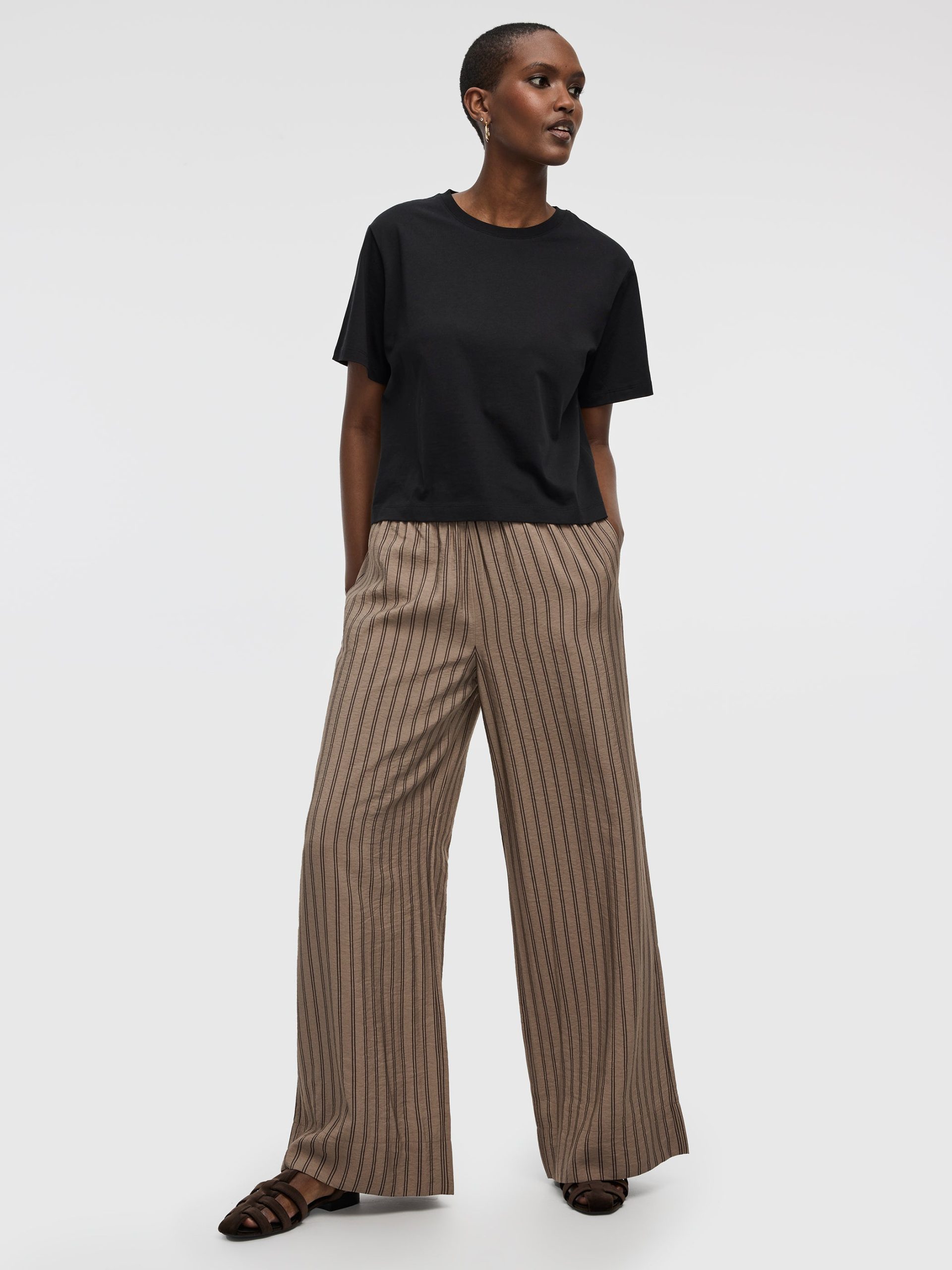 Wide-Leg High-Rise Pull-On Pant - Image 25