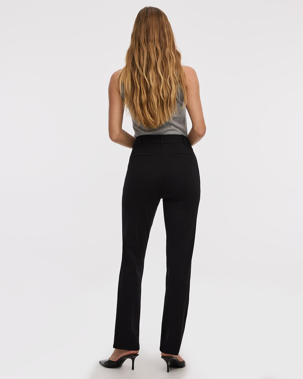 Straight-Leg High-Rise Pants - The Modern Stretch (R) - Image 2