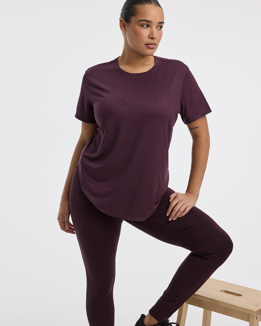 Crew-Neck Tee - DRY-LUX (R) Hyba Essentials - Image 16