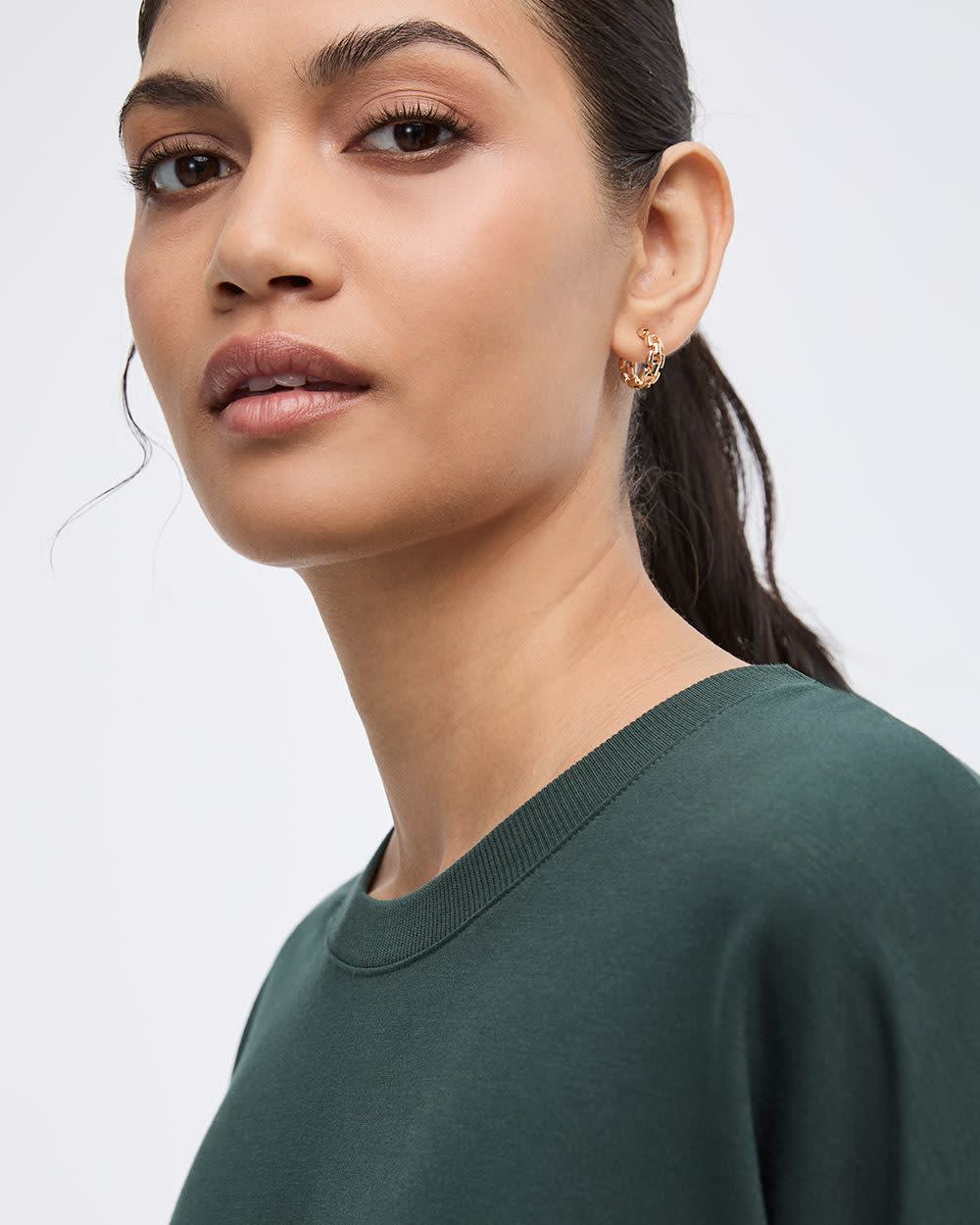 Long-Sleeve Crew-Neck Sweatshirt - R Essentials - Image 16
