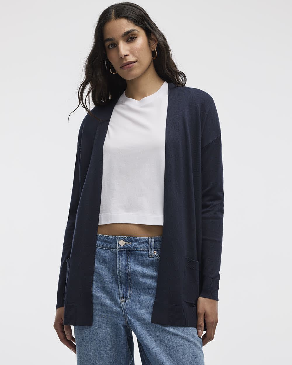 Open Cardigan - R Essentials - Image 27