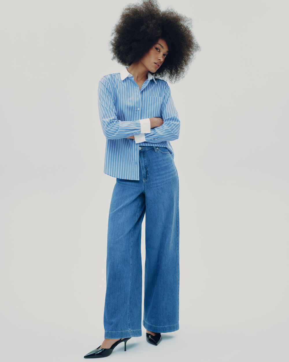 Wide-Leg High-Rise Jean - Image 17