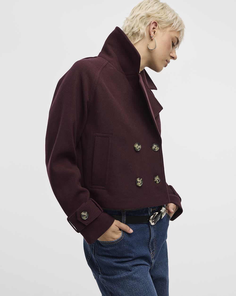 Short Trench Coat - Image 3