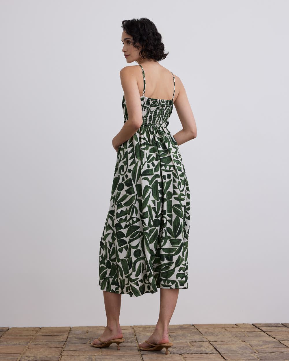 Sleeveless V-Neck Maxi Dress - Image 2