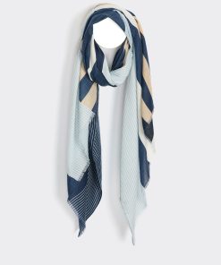 Striped Oblong Scarf