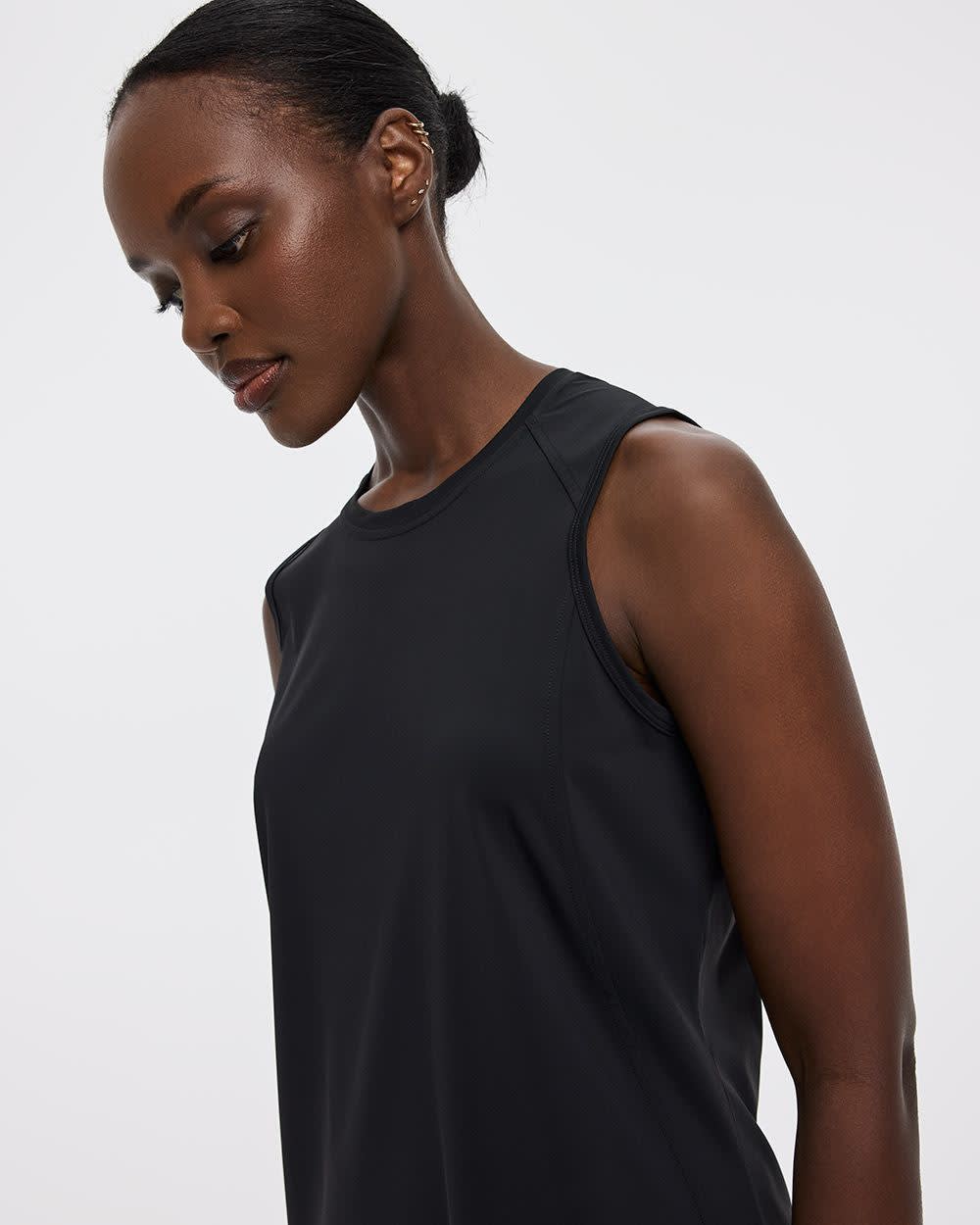 Sleeveless Crew-Neck Dress - Hyba - Image 4