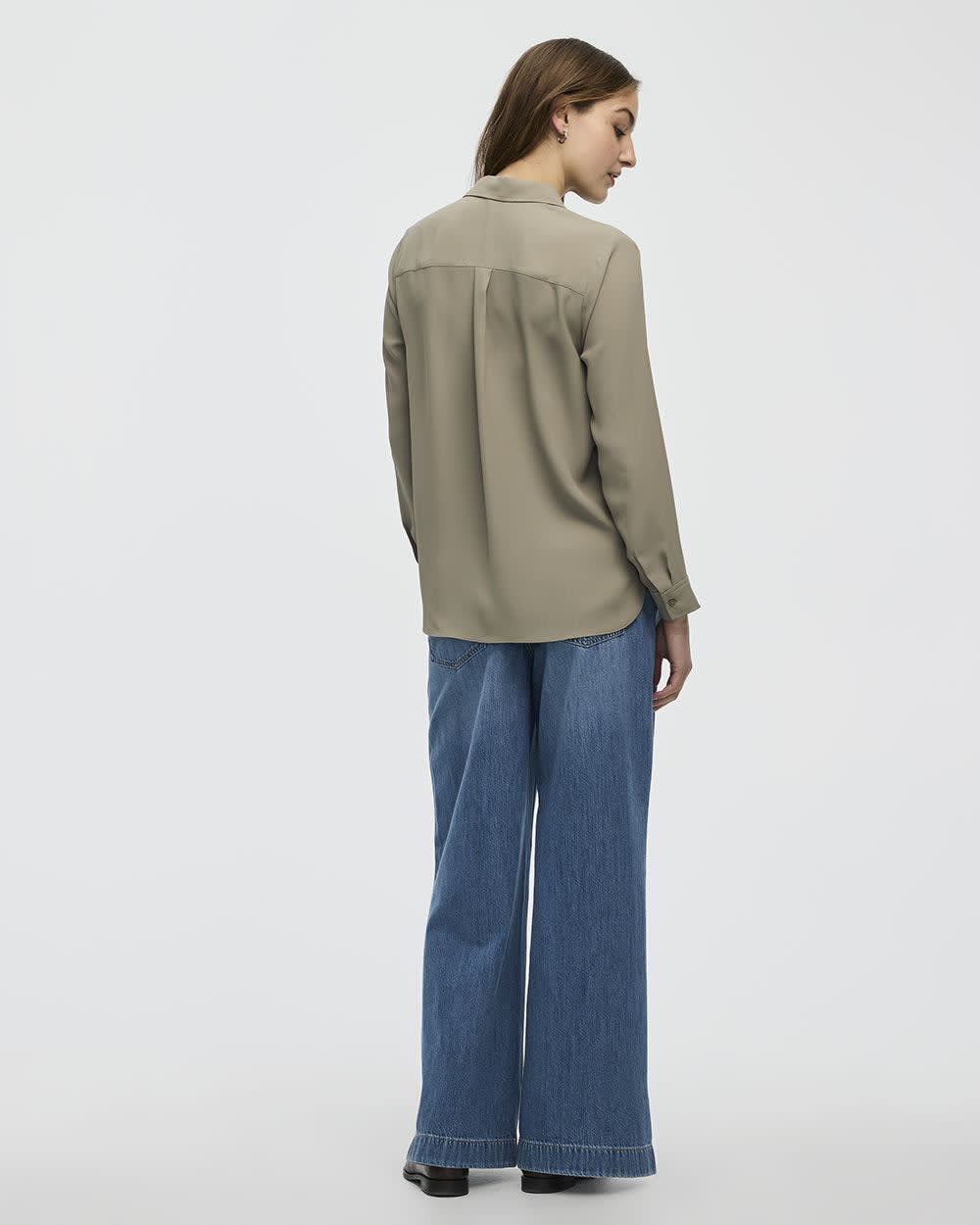 Long-Sleeve Blouse - R Essentials - Image 19