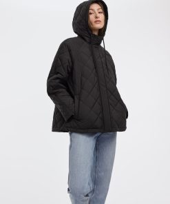 Quilted Hooded Jacket