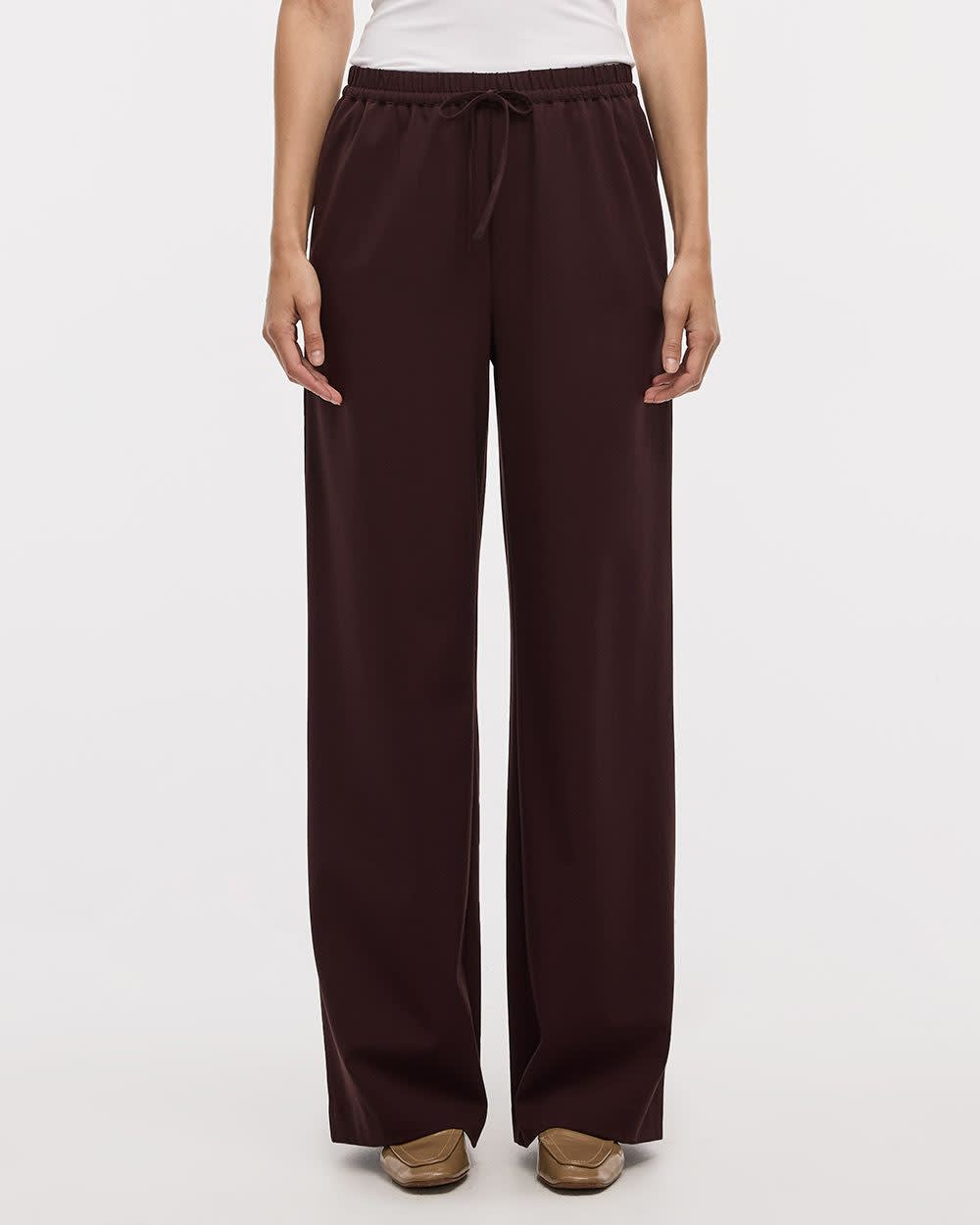 Wide-Leg High-Rise Pull-On Pant - The Timeless - Image 8