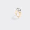 Ring with Oval Rhinestone