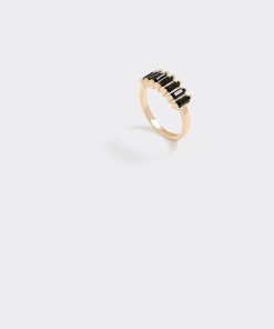 Ring with Black Stones
