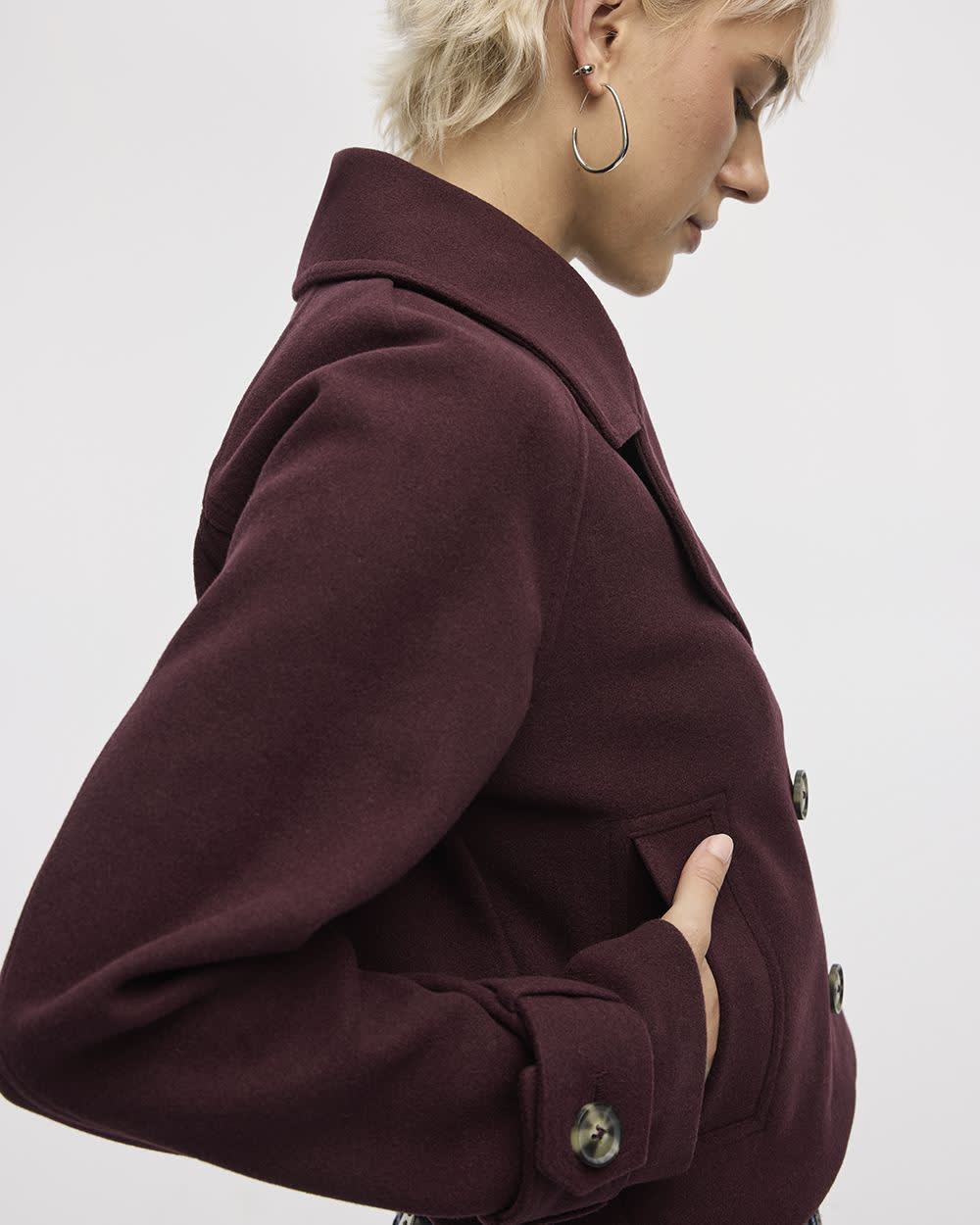 Short Trench Coat - Image 4