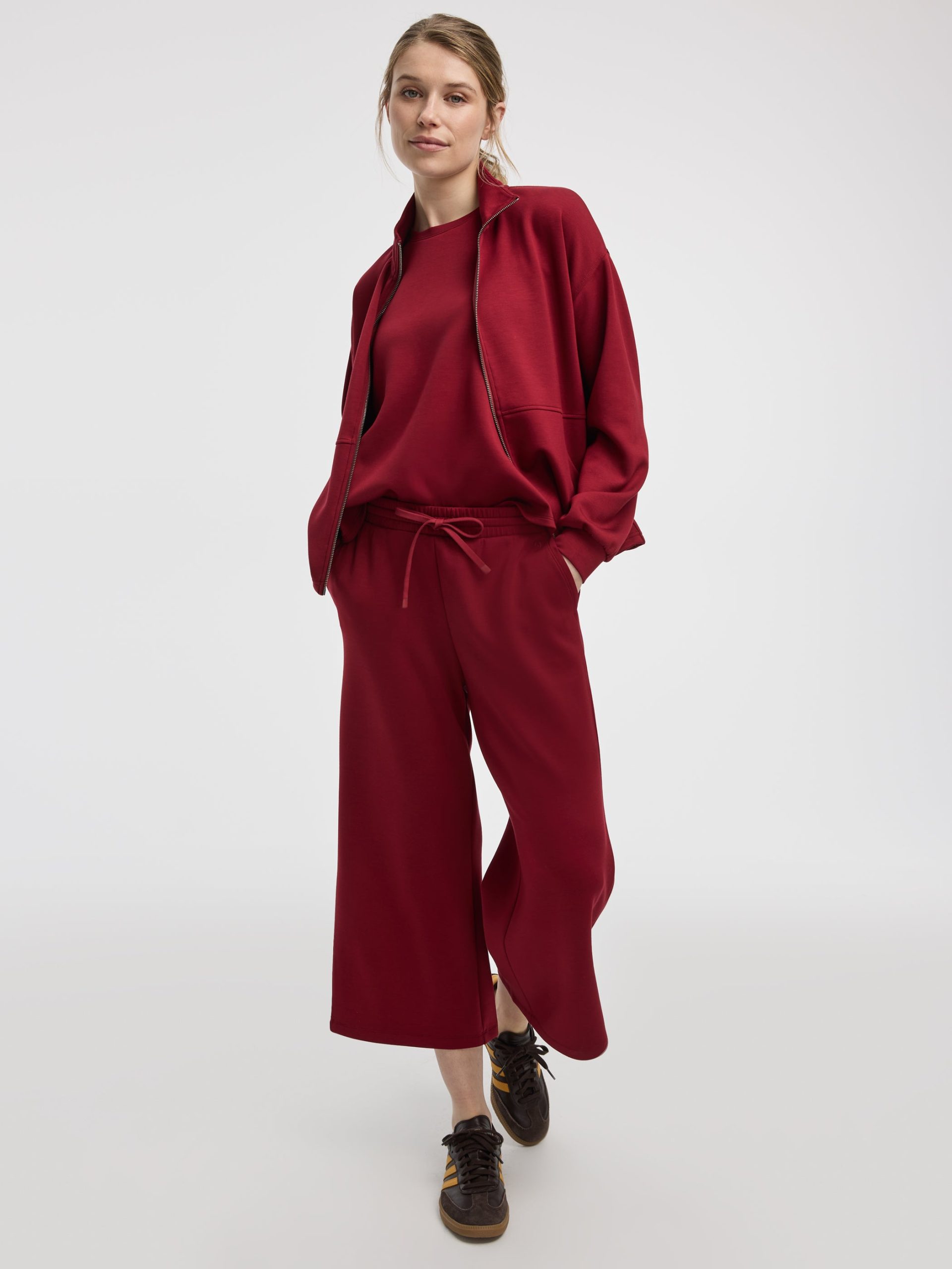 Cropped Wide-Leg Pants - HYLUX Hyba - Image 23