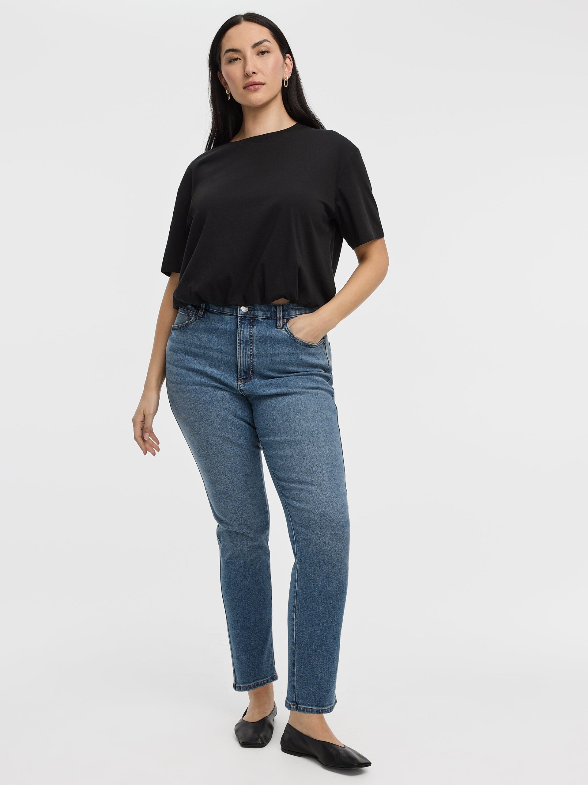 Slim-Leg High-Rise Jean - The Vintage - Curvy Fit - Image 7