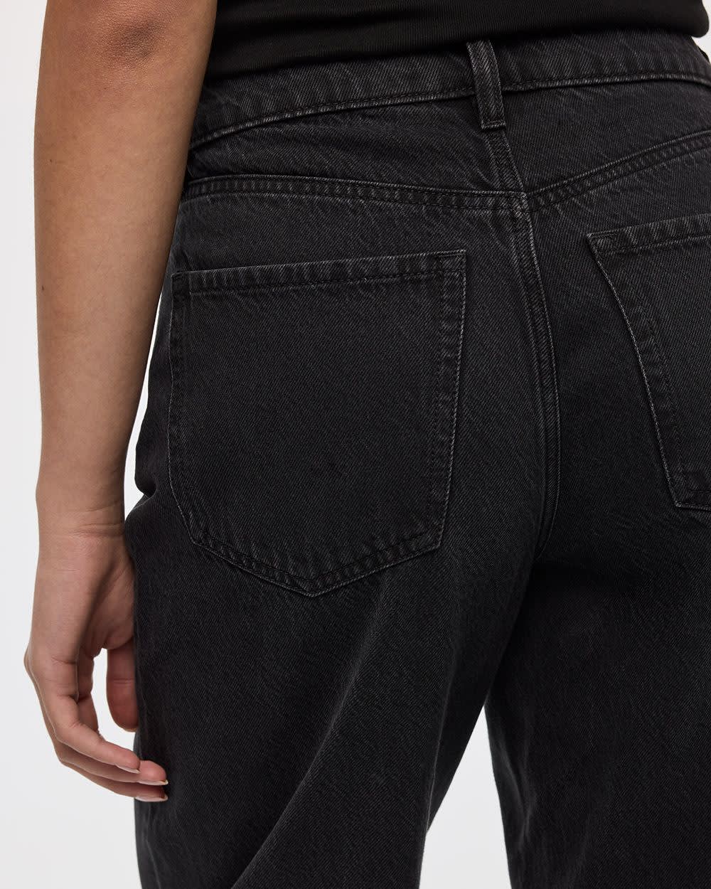 High-Rise Barrel Jeans - Image 6