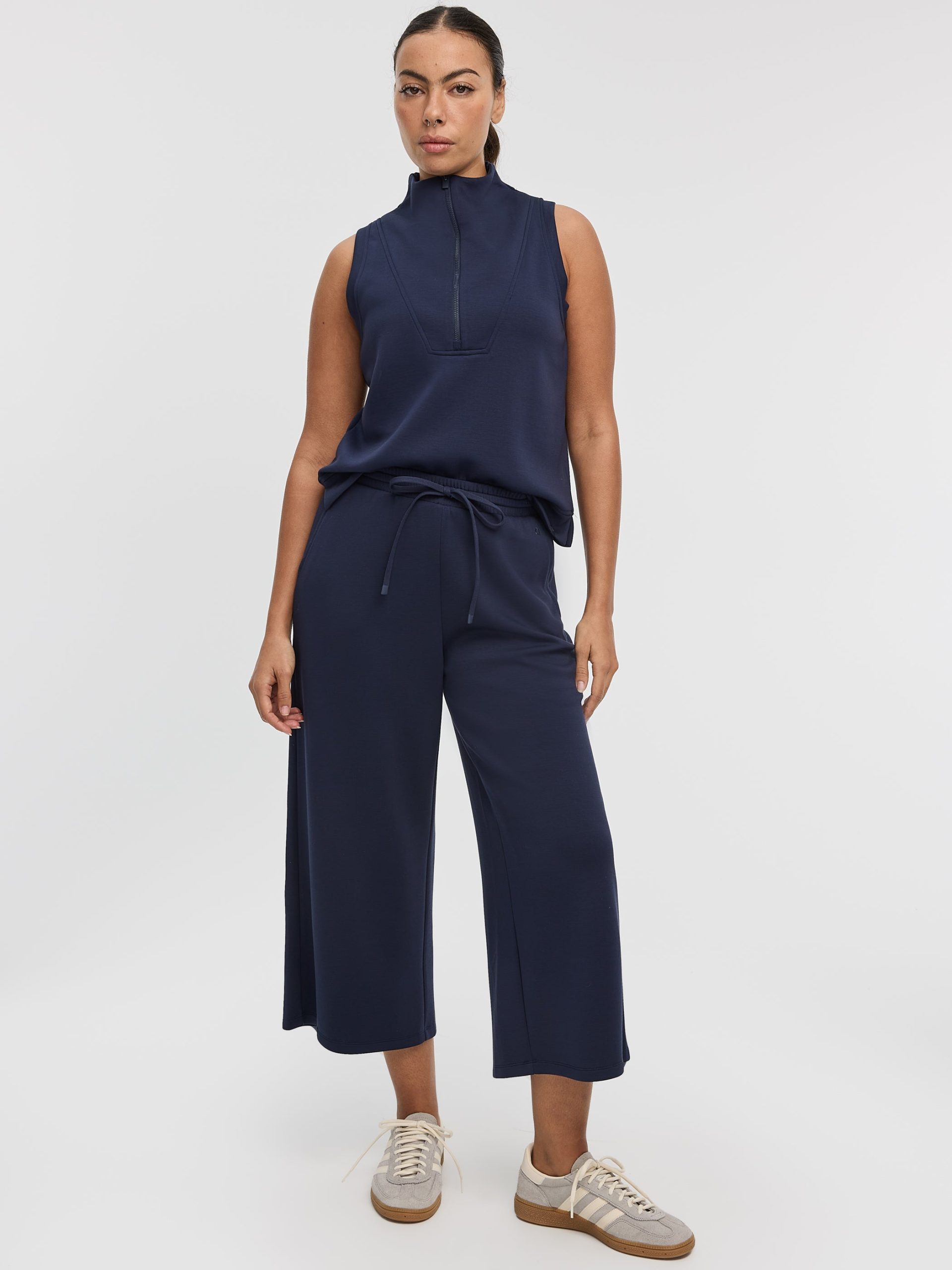 Cropped Wide-Leg Pants - HYLUX Hyba - Image 14