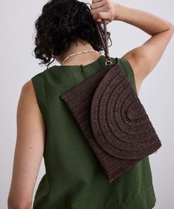 Straw Envelope Bag