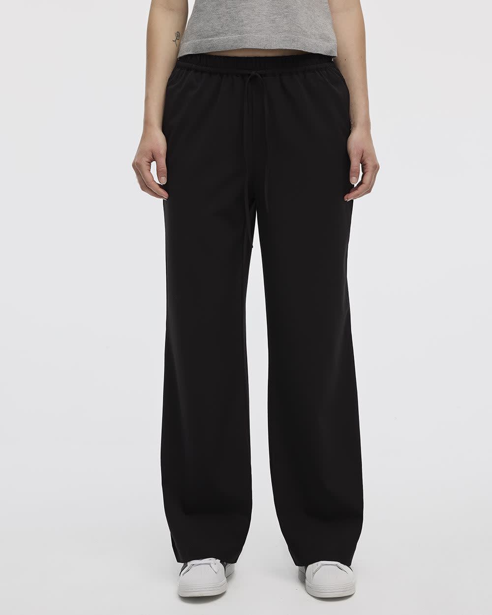 Wide-Leg High-Rise Pull-On Pant - The Timeless - Image 3