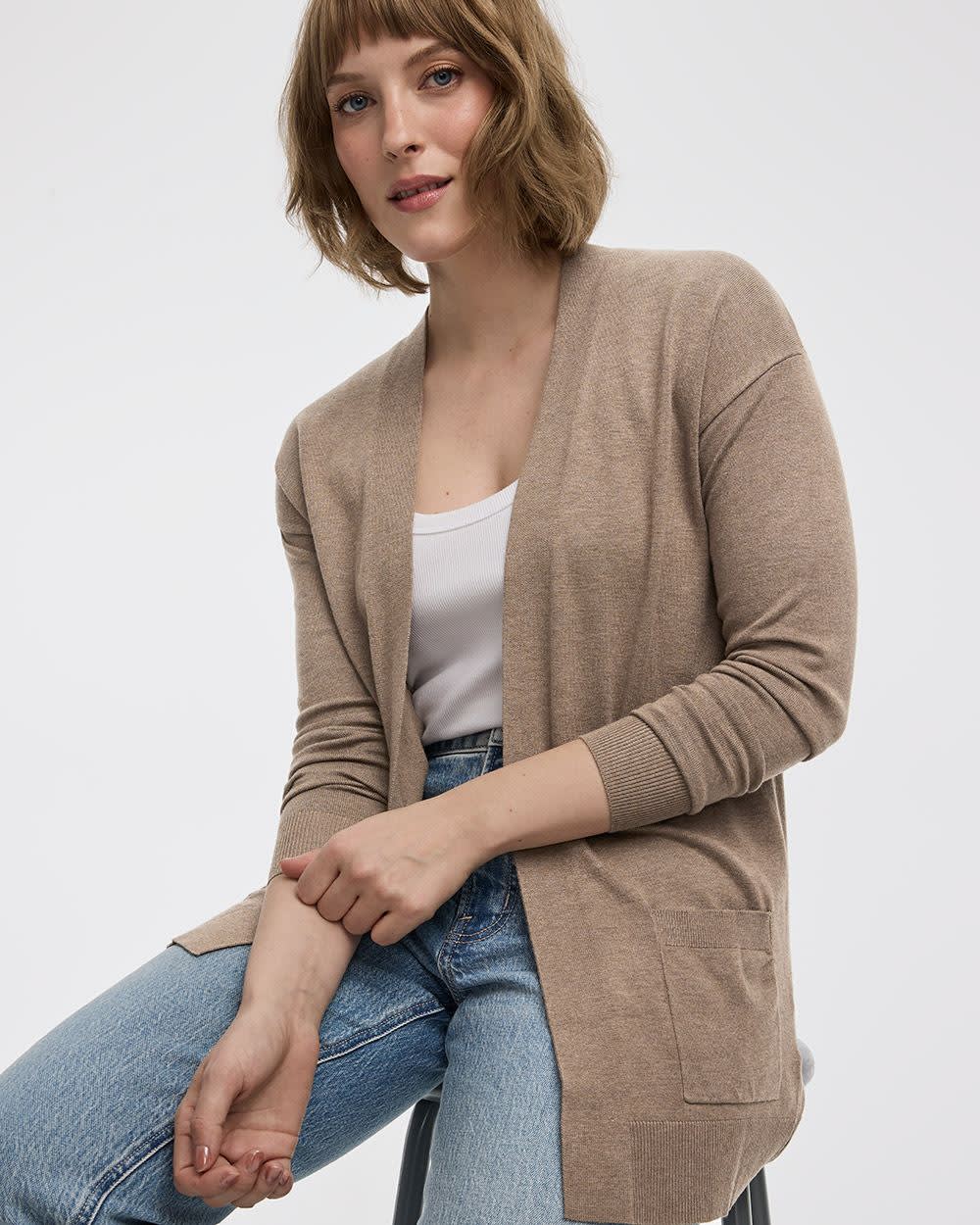 Open Cardigan - R Essentials - Image 4