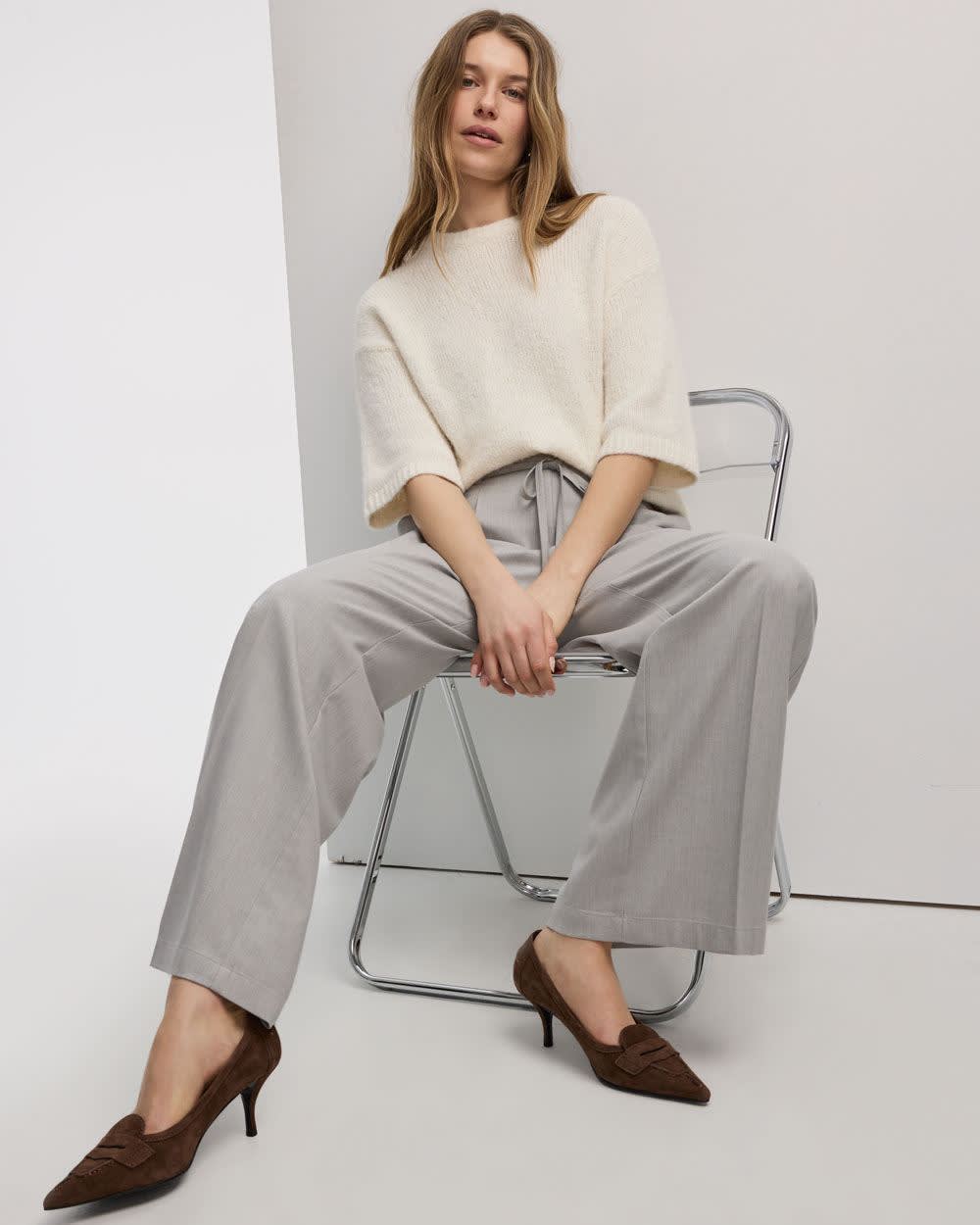 Wide-Leg High-Rise Pant - The Timeless - Image 4