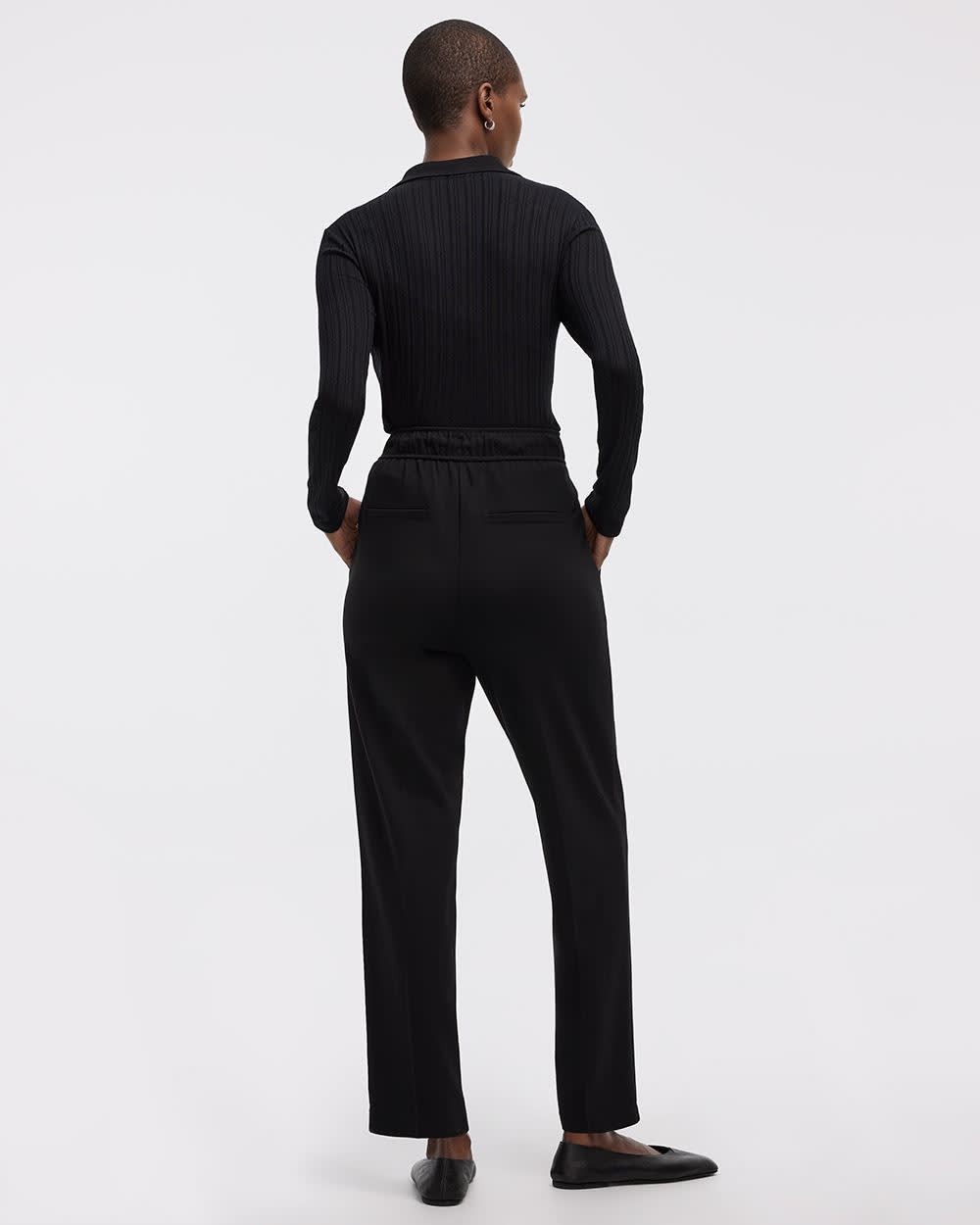 Tapered-Leg High-Rise Pants - The Modern Stretch (R) - Image 2