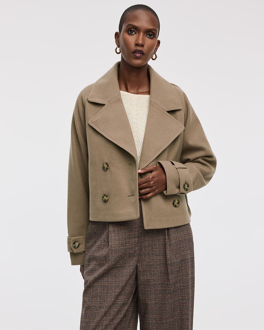 Short Trench Coat - Image 6