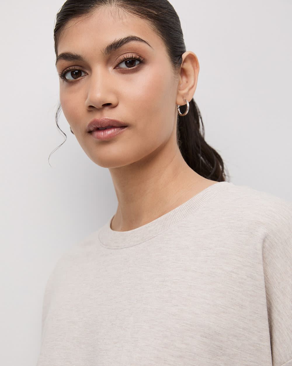 Long-Sleeve Crew-Neck Sweatshirt - R Essentials - Image 12