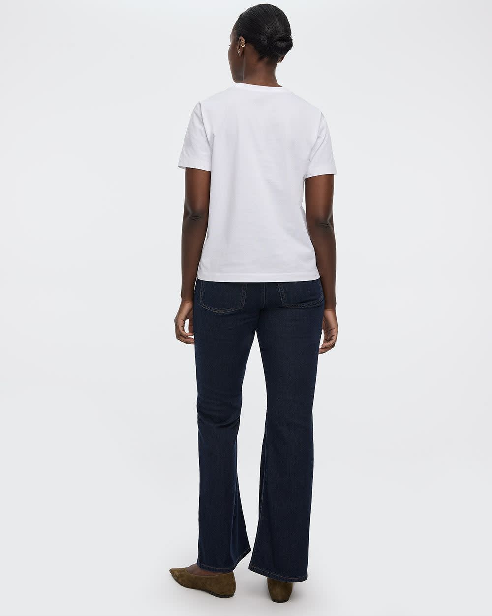 Boyfriend Crew-Neck T-Shirt - R Essentials - Image 6