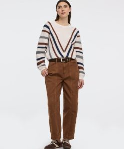 High-Rise Barrel Utility Pant