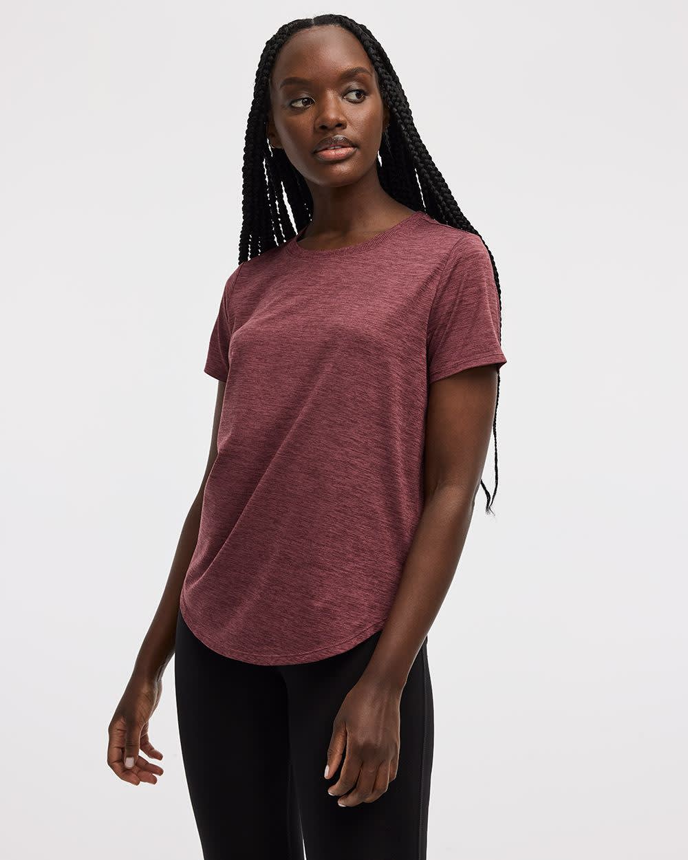 Short-Sleeve Crew-Neck Tee - DRY-LUX (R) Hyba Essentials - Image 19