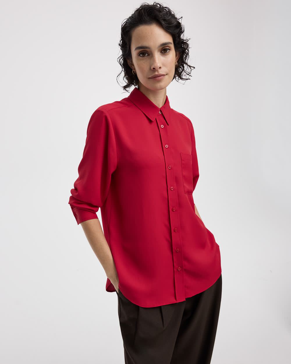 Long-Sleeve Blouse - R Essentials - Image 9