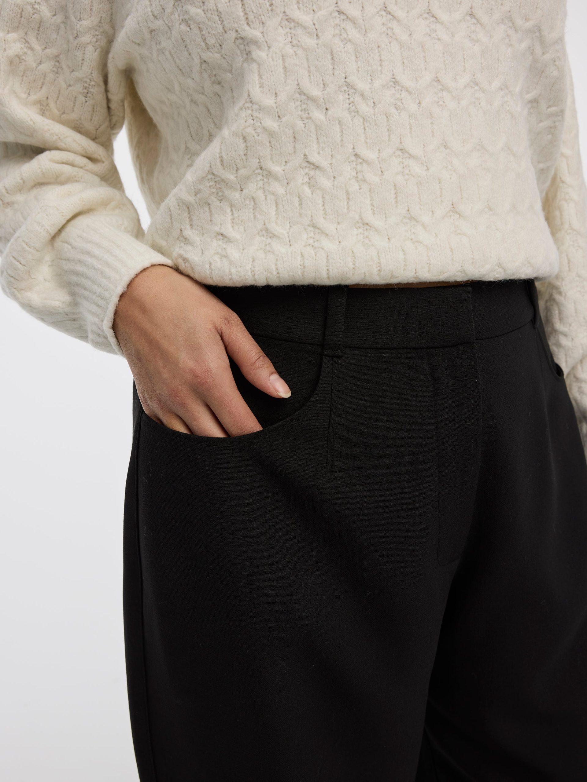 Mid-Rise Barrel Pants - Curvy Fit - Image 5