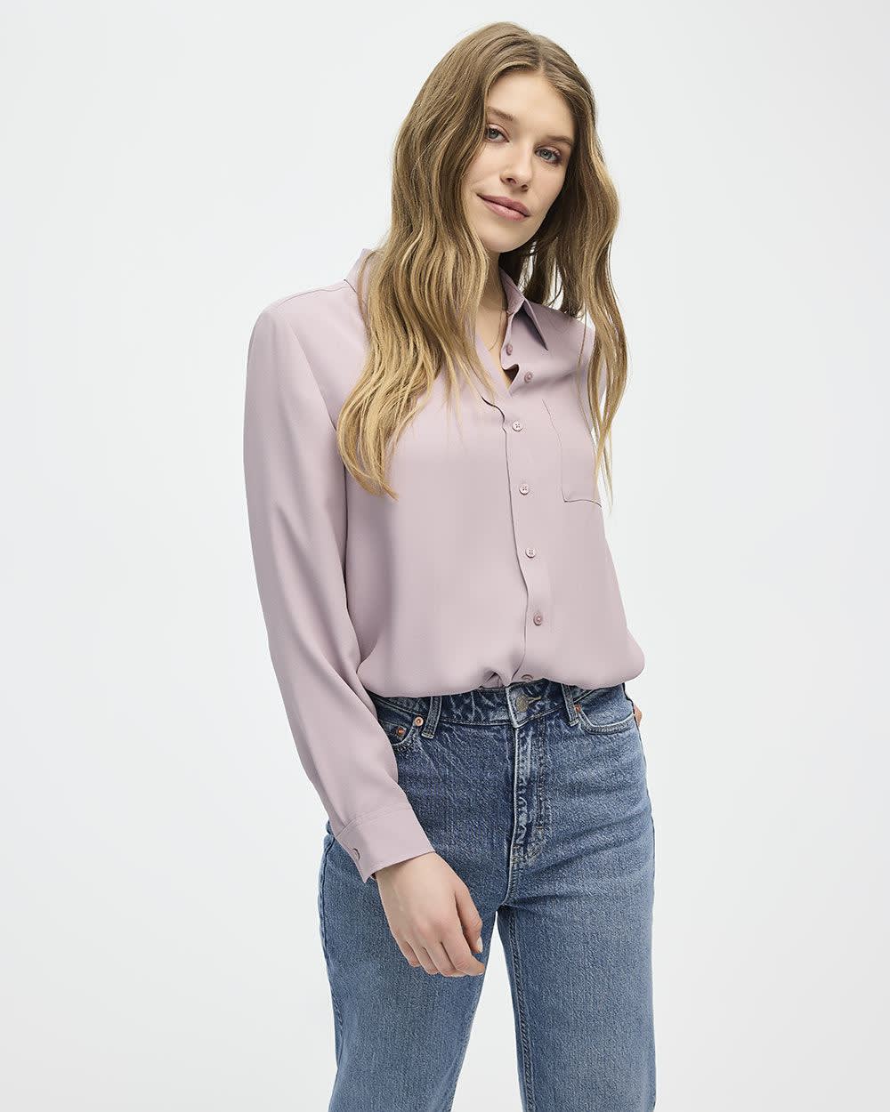 Long-Sleeve Blouse - R Essentials - Image 24