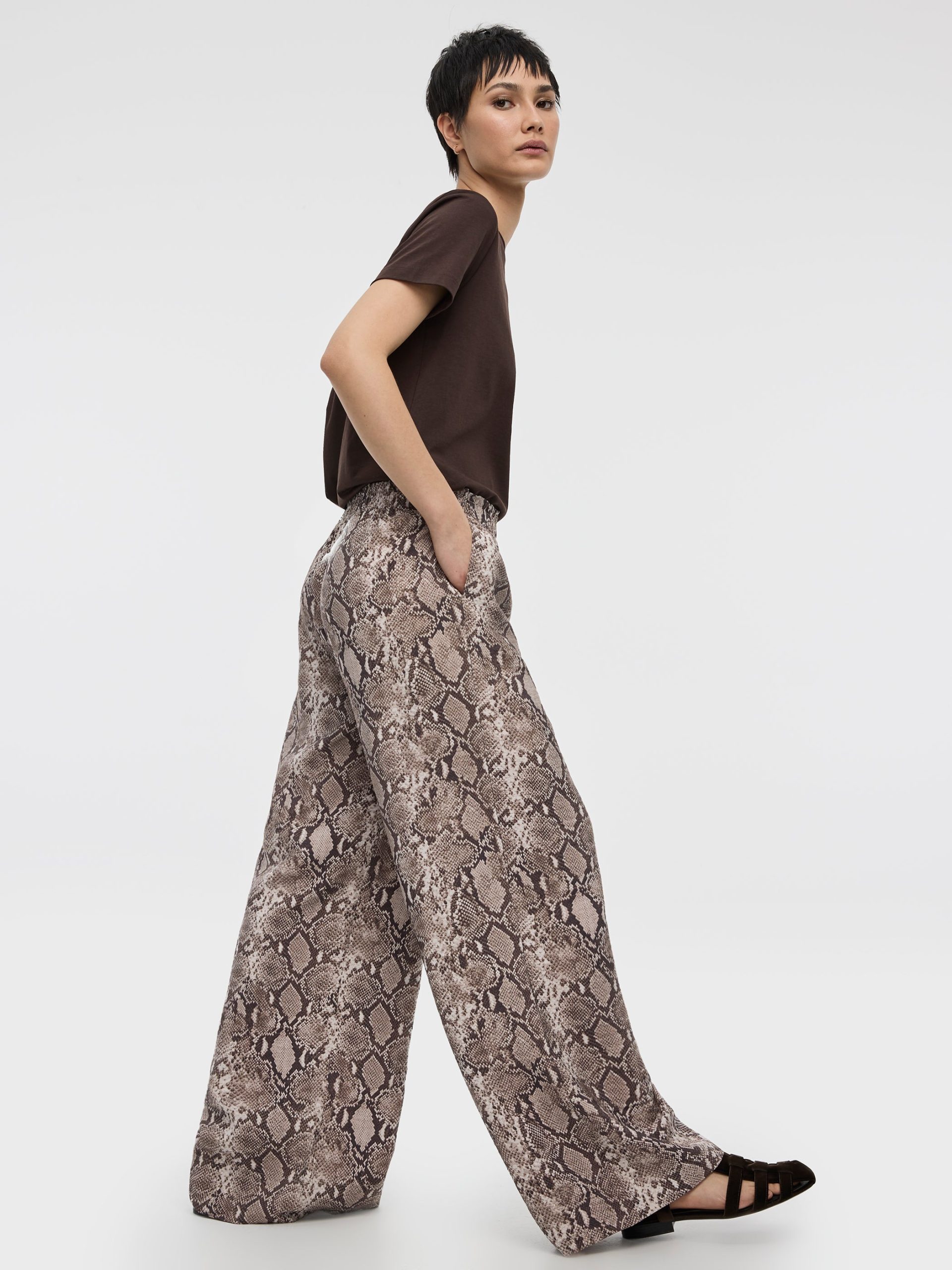 Wide-Leg High-Rise Pull-On Pant - Image 20
