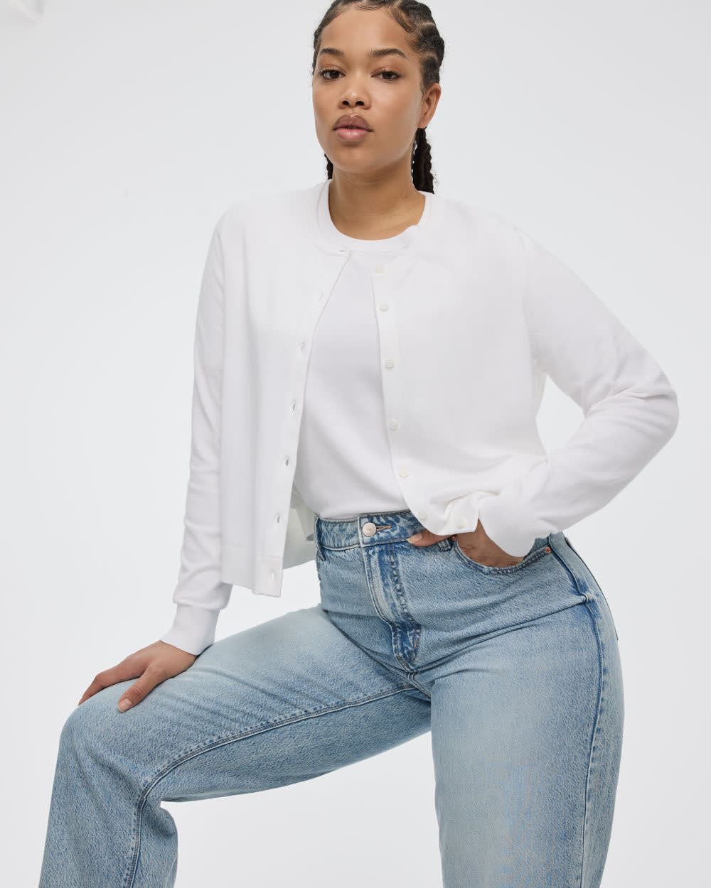 Crew-Neck Sweater Tee - R Essentials - Image 9