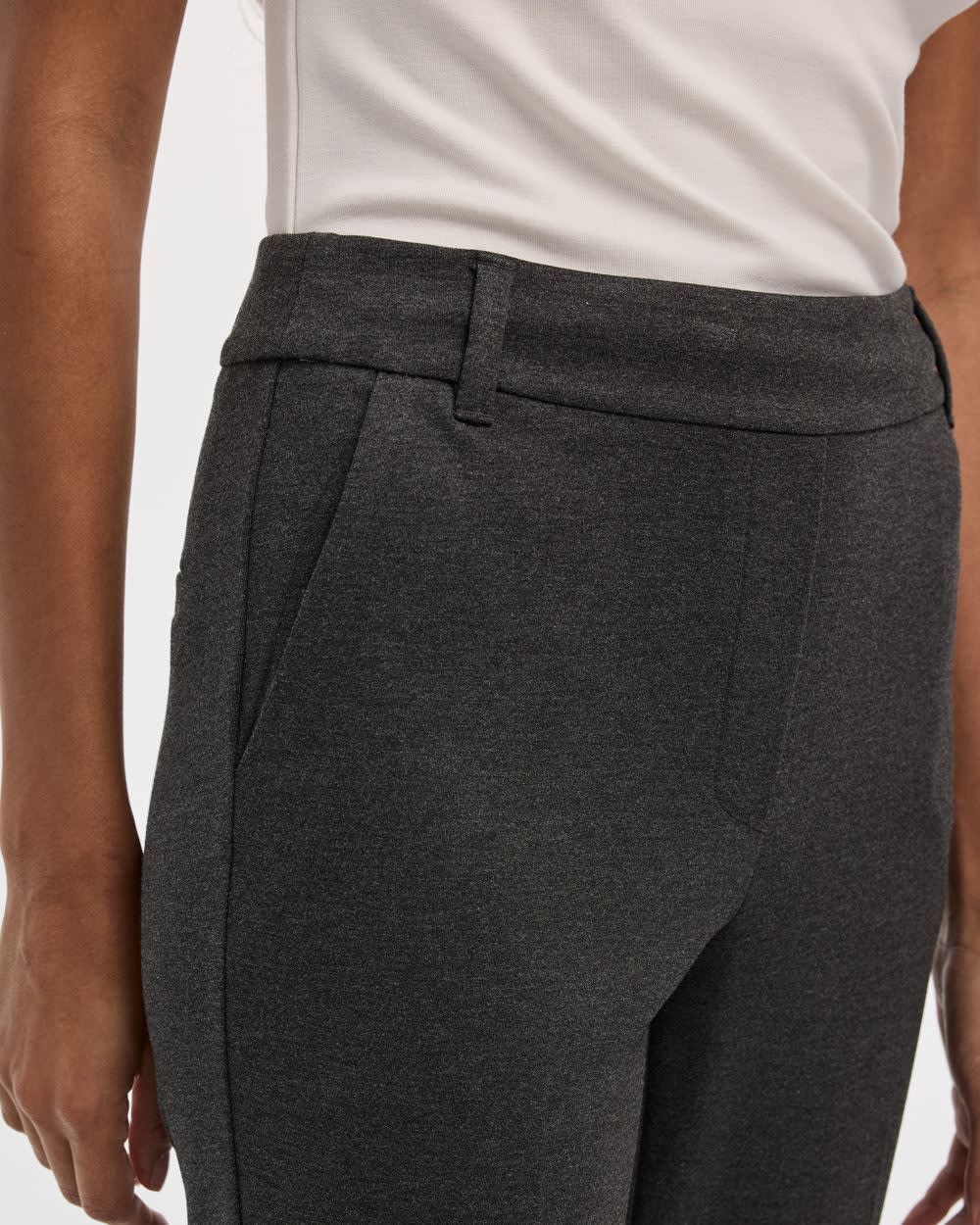 Straight-Leg High-Rise Pants - The Modern Stretch (R) - Image 5