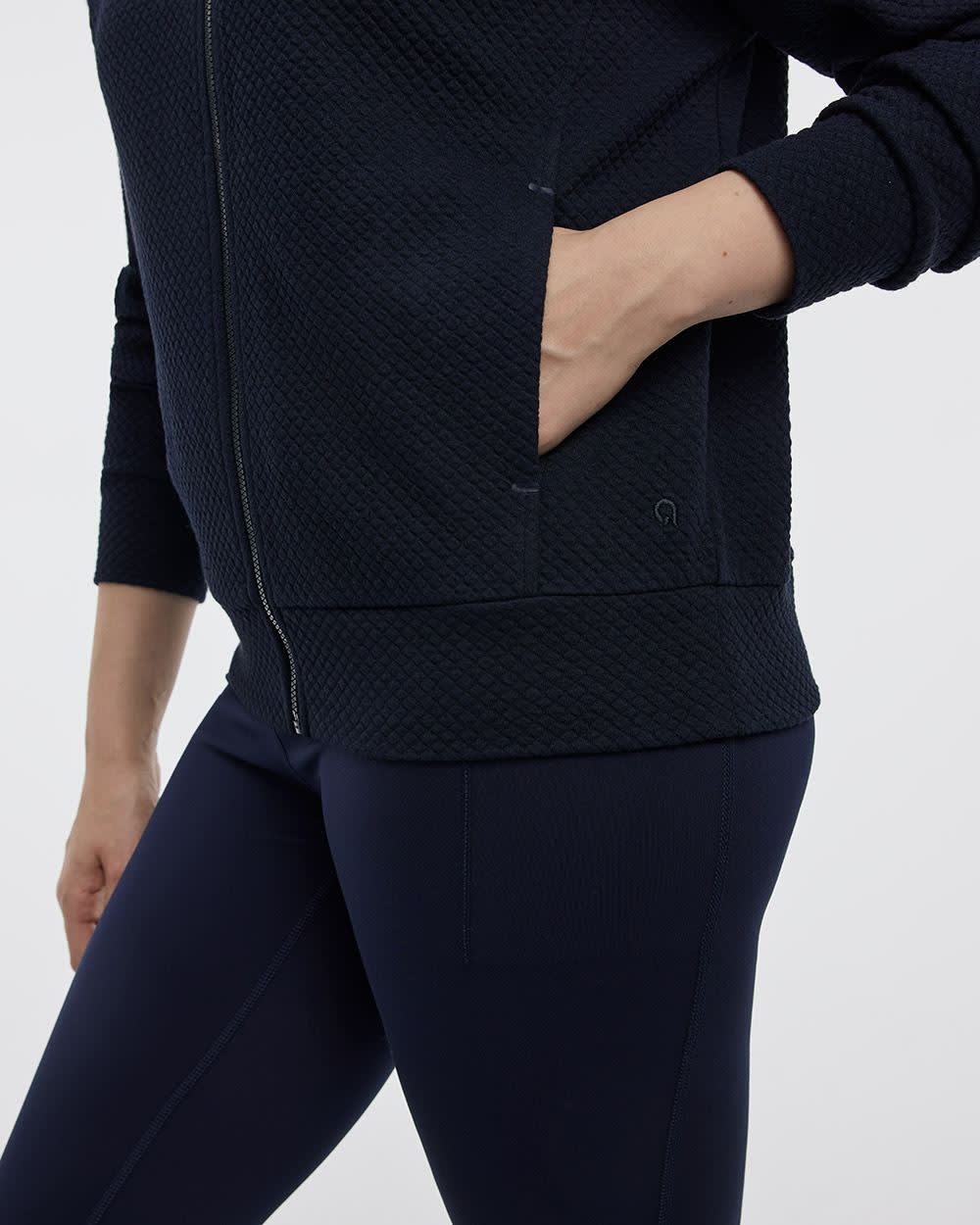 Textured-Jacquard Jacket - Hyba - Image 4